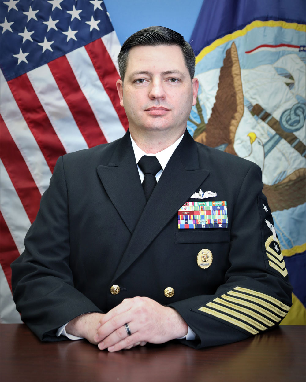 Photo of  Matthew R. Lashley - Command Master Chief, NAVSUP Fleet Logistics Center Yokosuka